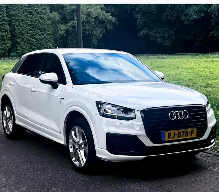 Audi Q2 1.4 Tfsi CoD 150pk S Tronic 2018 Wit, Auto's, Audi, Particulier, Q2, ABS, Adaptive Cruise Control, Airbags, Airconditioning