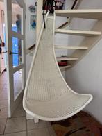 Ikea design hangsstoel wit, Huis en Inrichting, Stoelen, Ophalen, Kunststof, Wit, Zo goed als nieuw