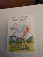 EVEN HEERLIJK  ONTSPANNEN.  - BADMINTON  VOETBALLEN, Verzamelen, Ophalen of Verzenden, 1980 tot heden, Sterren en Beroemdheden