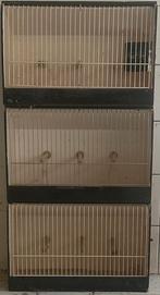 3x vogelkooi, Ophalen, Gebruikt, Metaal, Vogelkooi