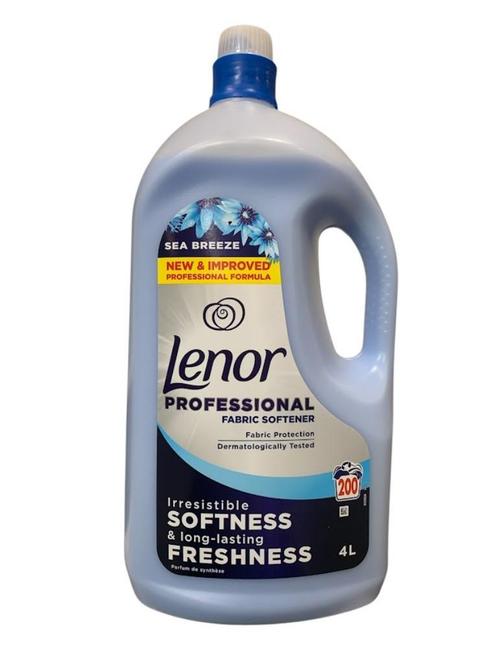 Lenor Professional Wasverzachter Zeewind – 4 Liter (200 wasb, Huis en Inrichting, Schoonmaakartikelen, Overige typen, Ophalen of Verzenden