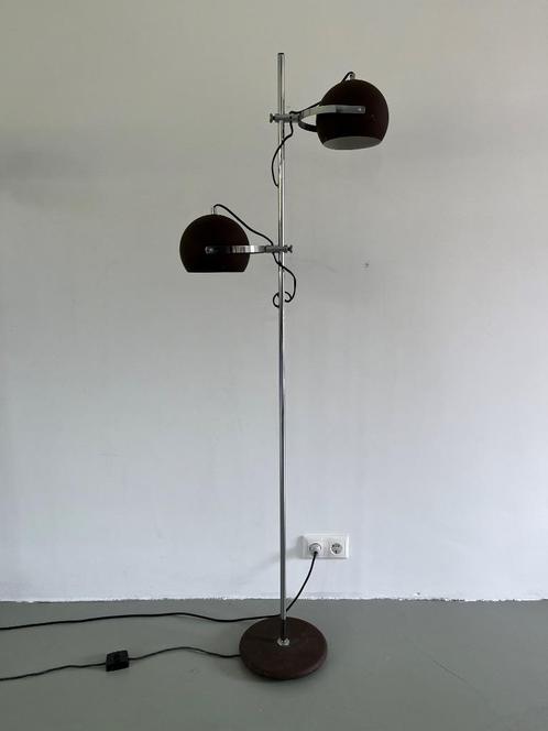 Herda bollamp vloerlamp vintage lamp design retro space age, Huis en Inrichting, Lampen | Vloerlampen, Ophalen of Verzenden