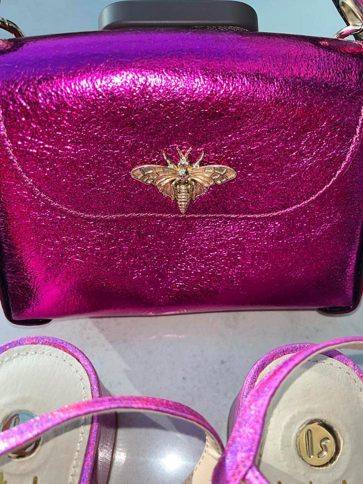 La Strada Sandalen & Tas - Set 39 maat, Kleding | Dames, Schoenen, Zo goed als nieuw, Roze, Ophalen of Verzenden