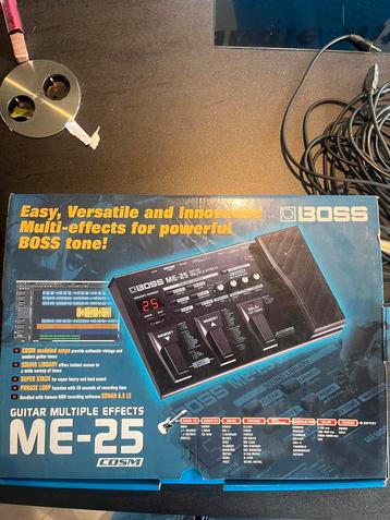 Boss ME-25 Gitaar Pedaal Multi-Effect beschikbaar voor biedingen