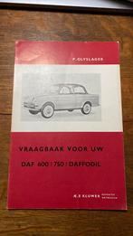 Daf 600-750-Daffodil vraagbaak nieuw, Auto diversen, Handleidingen en Instructieboekjes, Ophalen of Verzenden