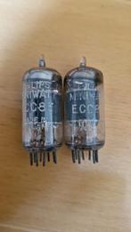 Vintage paartje ECC83 Philips buizen, Ophalen of Verzenden, Gebruikt