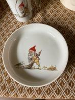 Vintage Wiberg Kabouter Bord en Beker Setje, Antiek en Kunst, Ophalen of Verzenden