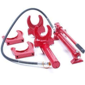 Hydraulische verenklemset met 2 sets schoenen. Maximale uits beschikbaar voor biedingen