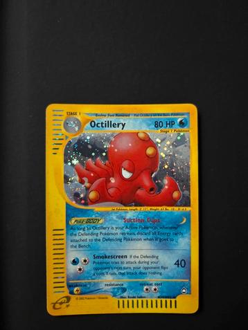 Octillery H20/H32 Pokemon Aquapolis holo beschikbaar voor biedingen
