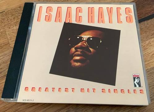 CD ISAAC HAYES GREATEST HIT SINGLES 1991 STAX GERMANY, Cd's en Dvd's, Cd's | R&B en Soul, Gebruikt, Soul of Nu Soul, 1980 tot 2000