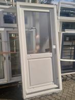Hardhouten voordeur kozijn, Doe-het-zelf en Verbouw, Deuren en Horren, 100 tot 120 cm, 215 cm of meer, Ophalen of Verzenden, Glas