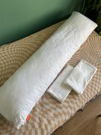 Bolster / Side Sleeper Pillow + 2 Sheets, Ophalen, Eenpersoons, Wit, Overige typen