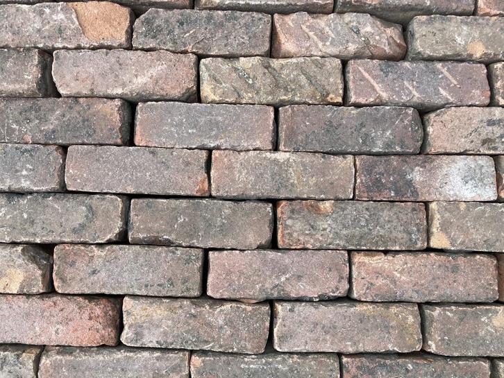 Ca. 40m² Oude Gebakken Dikformaat, rood-Bruin, ob, V06, Tuin en Terras, Tegels en Klinkers, Gebruikt, Klinkers, Keramiek, 10 m² of meer