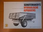 Folder Schuitemaker Hydraulische kipwagens, Ophalen of Verzenden, Gelezen, Tractor en Landbouw