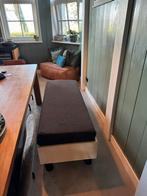 Keukenbank / Eettafelbank met opbergruimte, Ophalen, Gebruikt, Bruin, Tweepersoons