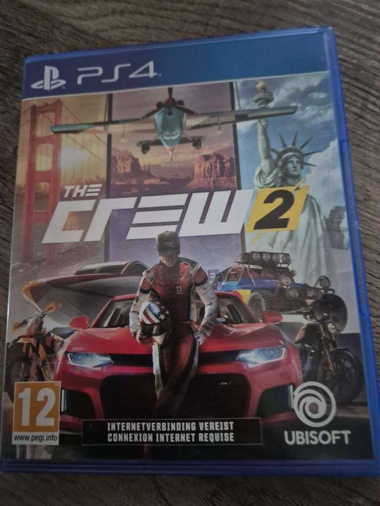 The Crew 2 - PS4, Spelcomputers en Games, Games | Sony PlayStation 4, 1 speler, Racen en Vliegen, Ophalen of Verzenden, Zo goed als nieuw