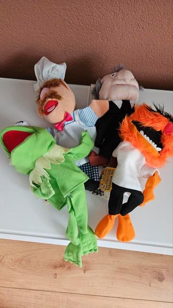 Muppet Handpoppen Set - Kermit, Chef, Statler, Animal beschikbaar voor biedingen