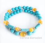 Armbandenset van natuursteen, Sieraden, Tassen en Uiterlijk, Edelstenen, Ophalen of Verzenden, Nieuw