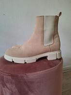 Nelson chelsea boots enkellaarsjes beige crème taupe maat 39, Kleding | Dames, Ophalen of Verzenden, Zo goed als nieuw, Beige