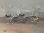 3x duvel bierglazen, Verzamelen, Ophalen of Verzenden, Zo goed als nieuw, Glas of Glazen, Duvel