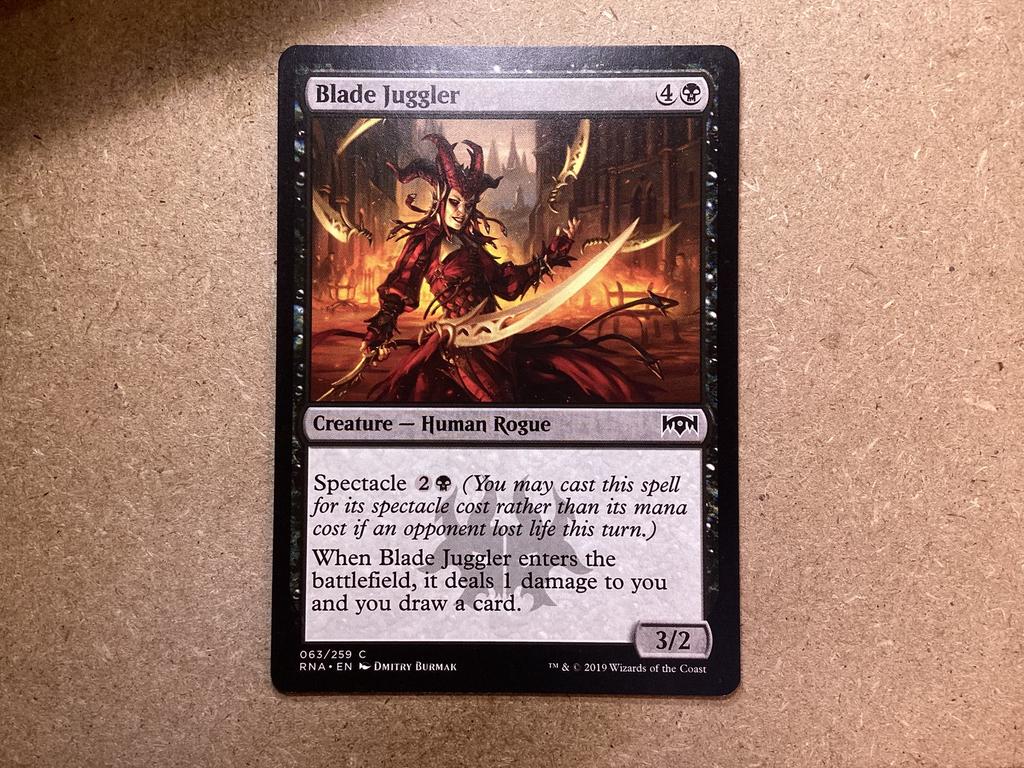 1x Blade Juggler [063/259] (Excellent), Ophalen of Verzenden, Zo goed als nieuw, Losse kaart