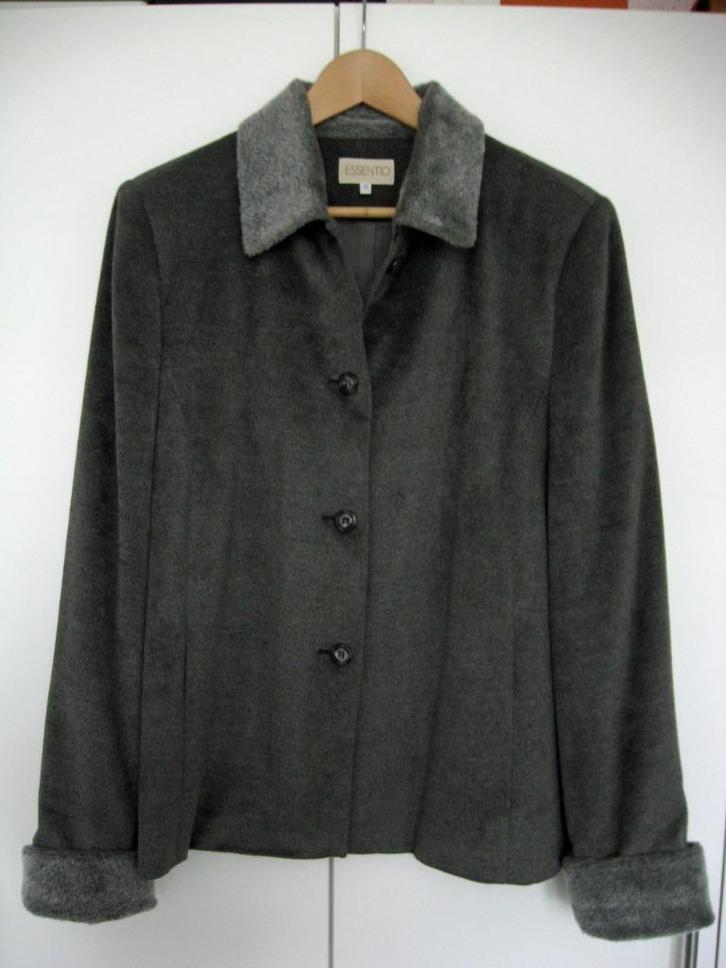 Stijlvol colbert van velours-achtige stof maat 42., Kleding | Dames, Jasjes, Kostuums en Pakken, Zo goed als nieuw, Jasje, Maat 42/44 (L)