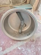 RVS gootsteen if wasbak, Huis en Inrichting, Keuken | Keukenelementen, Ophalen, Gebruikt, 25 tot 50 cm, Minder dan 100 cm