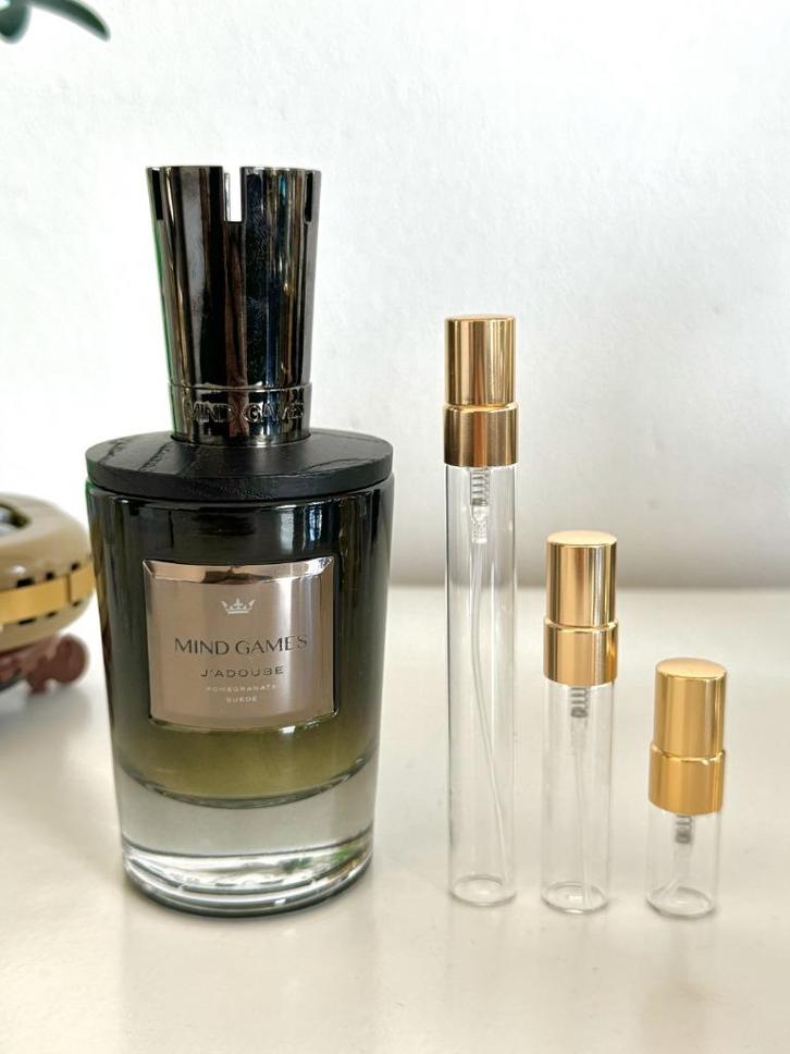 Mind Games J’Adoube tester/sample/decant, Sieraden, Tassen en Uiterlijk, Uiterlijk | Parfum, Nieuw, Ophalen of Verzenden