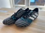 Adidas (Messi) voetbalschoenen zwart/grijs/blauw (maat 43), Gebruikt, Schoenen, Maat M, Ophalen of Verzenden