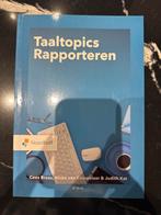 Taaltopics Rapporteren - 6e druk, Cees Braas, Rinke van Couwelaar & Judith Kat, Nieuw, Alpha, HBO