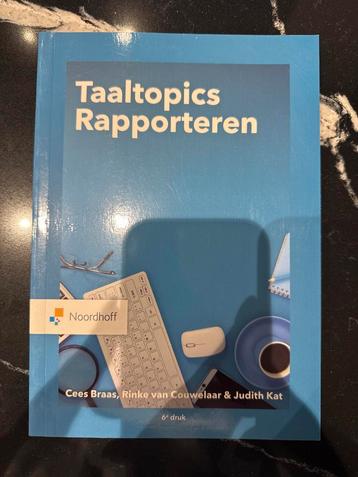 Taaltopics Rapporteren - 6e druk beschikbaar voor biedingen