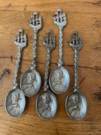 Lepeltje 5x Zeilschip, Ophalen of Verzenden, Gebruikt