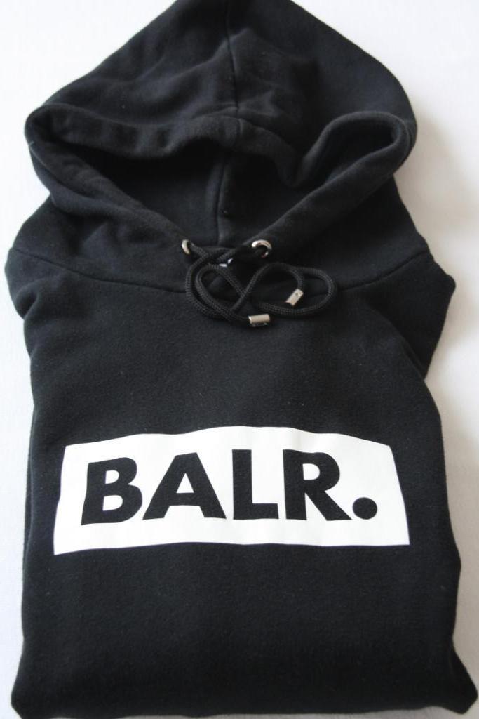 BALR. Hoodie. Zwart. Maat medium. Nieuwstaat., Kleding | Heren, Truien en Vesten, Zo goed als nieuw, Maat 48/50 (M), Zwart, Ophalen of Verzenden