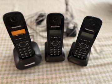 3-delige Panasonic KX-TG1611NL Draadloze Telefoonset beschikbaar voor biedingen