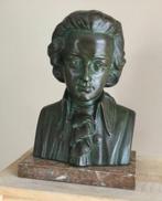 Sculptuur buste van Mozart gesigneerd J.Dommisse(1878-1955), Antiek en Kunst, Kunst | Beelden en Houtsnijwerken, Ophalen of Verzenden