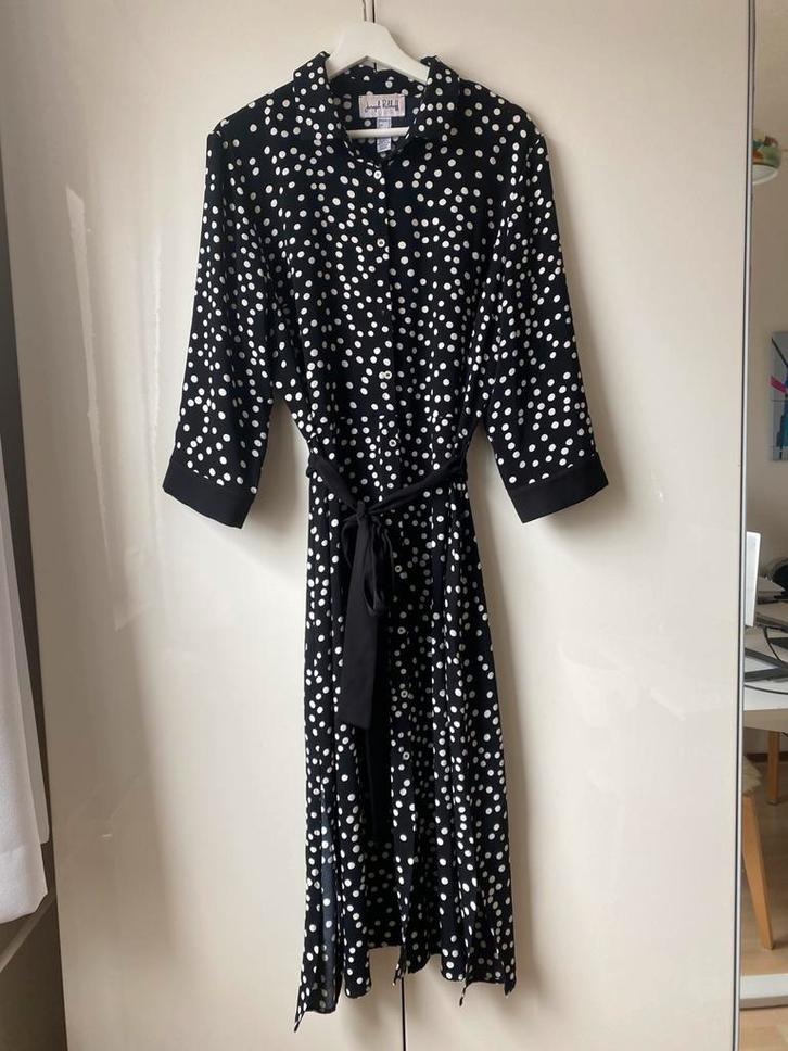 Jurk van Joseph Ribkoff, Kleding | Dames, Jurken, Zo goed als nieuw, Maat 42/44 (L), Zwart, Knielengte, Ophalen of Verzenden