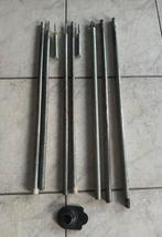 Tentstokken luifelstokken L126 cm diam1.6 metaal, Ophalen of Verzenden, Gebruikt