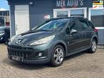 Peugeot 207 SW Outdoor 1.6 VTi|Pano|Trekhaak|Climate|Cruise|, Voorwielaandrijving, Euro 5, Gebruikt, Zwart