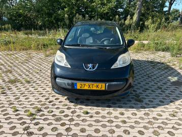 Peugeot 107 1.0 12V 3DR 2007 Zwart Airco beschikbaar voor biedingen