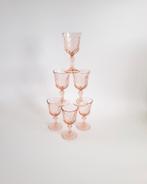 Rosaline swirl France luminarc roze gekleurd glas izgs, Ophalen of Verzenden