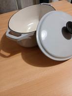 Nomar Staub Gietijzeren Braadpan, Gebruikt, Gietijzer, Ophalen of Verzenden, Keramische plaat