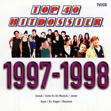 TOP 40 HITDOSSIER 1997 - 1998 (2-CD) beschikbaar voor biedingen