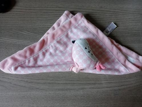 Prenatal Roze Vogel kroeldoek, Kinderen en Baby's, Speelgoed | Knuffels en Pluche, Zo goed als nieuw, Overige typen, Ophalen of Verzenden