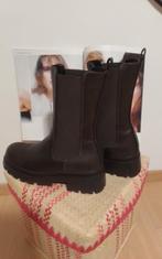 Chelsea Boots Donker Bruin Leer maat 40 Even & Odd STOER, Kleding | Dames, Schoenen, Ophalen of Verzenden, Zo goed als nieuw