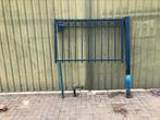 Gegalvaniseerd & gepoedercoat ijzer tuinpoortje, Ophalen, Gebruikt, Minder dan 100 cm, Draaipoort