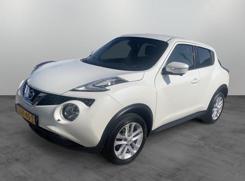 Nissan Juke 1.2 DIG-T S/S Acenta PARELMOER WIT, Auto's, Nissan, Bedrijf, Juke, ABS, Achteruitrijcamera, Airbags, Airconditioning