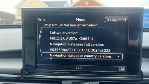 Audi Europa Navigatie Update 2025-26, Computers en Software, Navigatiesoftware, Nieuw, Update, Heel Europa, Ophalen