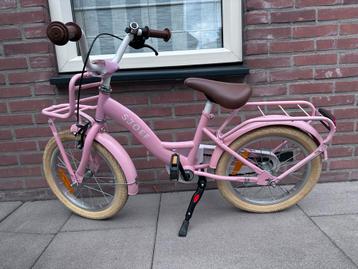 Sjoef Meisjesfiets 16 inch - Roze beschikbaar voor biedingen