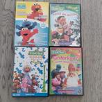 4x Sesamstraat DVD Peuter Kleuter Sinterklaas Kerstmis, Cd's en Dvd's, Dvd's | Kinderen en Jeugd, Alle leeftijden, Poppen, Boxset