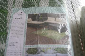 Jungle groen blad tuintapijt nieuw en picknick kleed nieuw beschikbaar voor biedingen